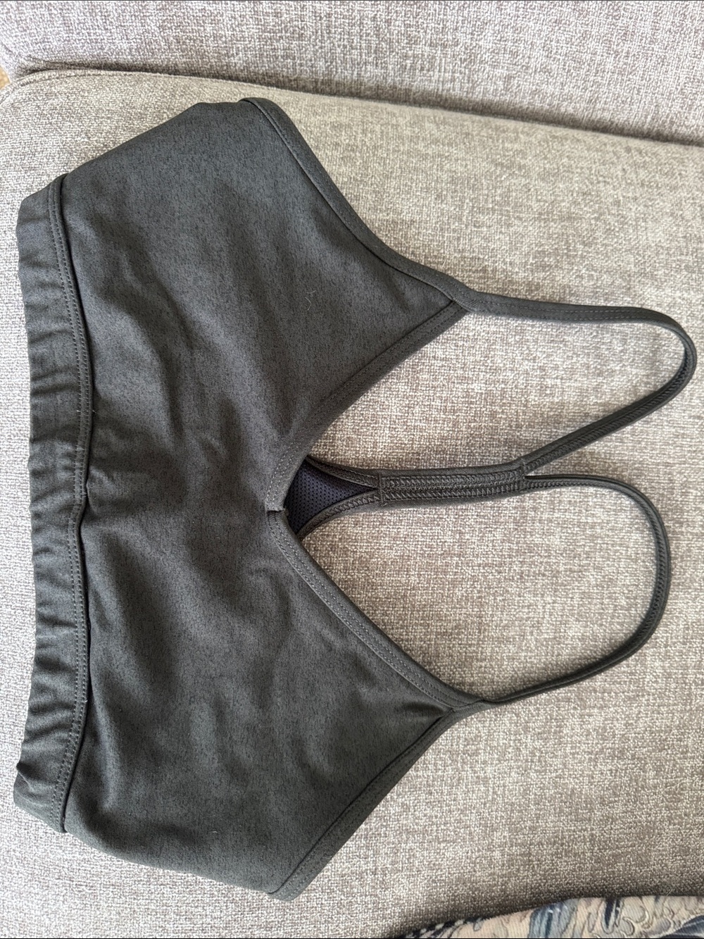 NOBULL Charcoal Gray Sports Bra